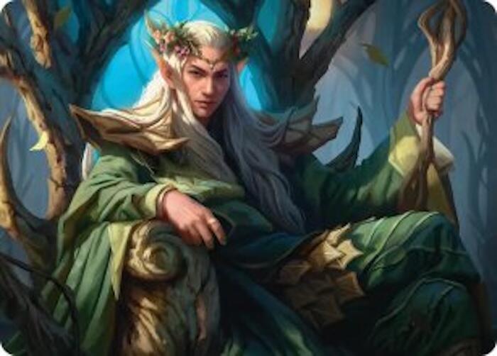 Thranduil, the Elvenking Art Card (22) [The Hobbit Art Series] | Boutique FDB TCG