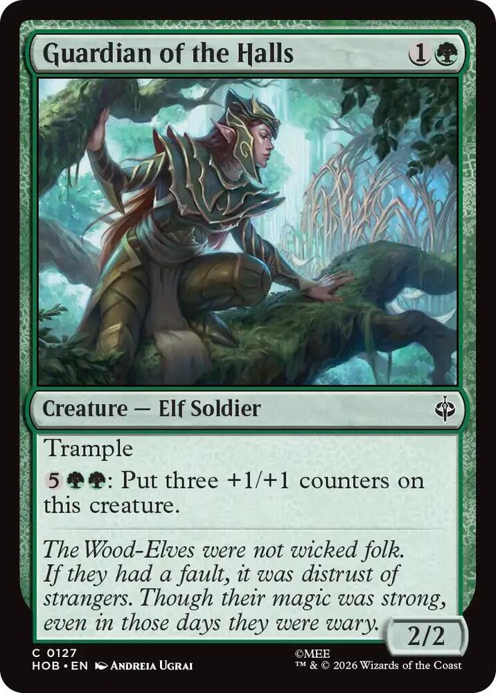 Guardian of the Halls (127) [The Hobbit] | Boutique FDB TCG