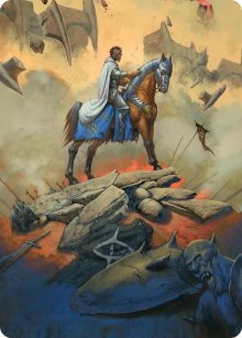 Aragorn, the Uniter Art Card (34) [The Hobbit Art Series] | Boutique FDB TCG