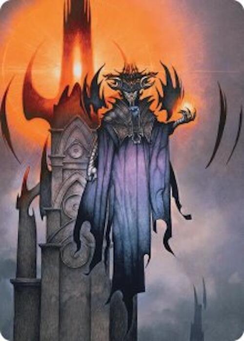 Sauron, the Lidless Eye Art Card (36) [The Hobbit Art Series] | Boutique FDB TCG