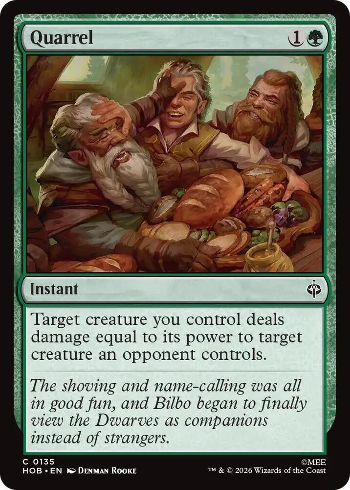 Quarrel (135) [The Hobbit] | Boutique FDB TCG