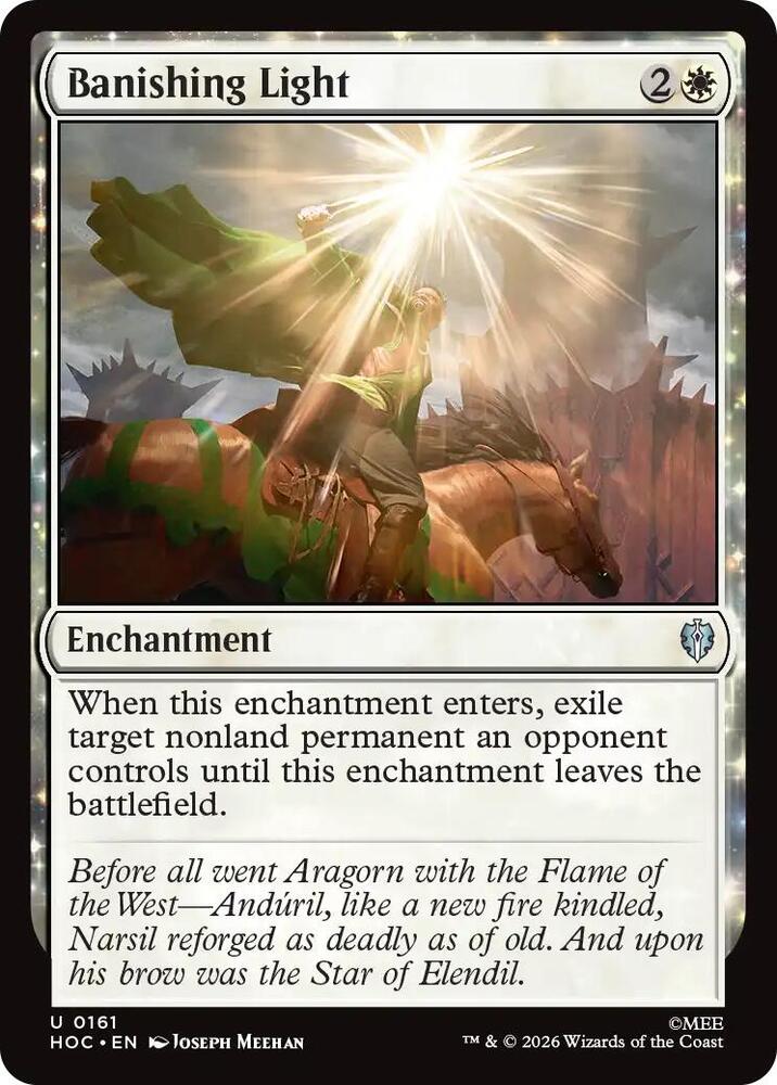 Banishing Light (161) [The Hobbit: Eternal-Legal] | Boutique FDB TCG