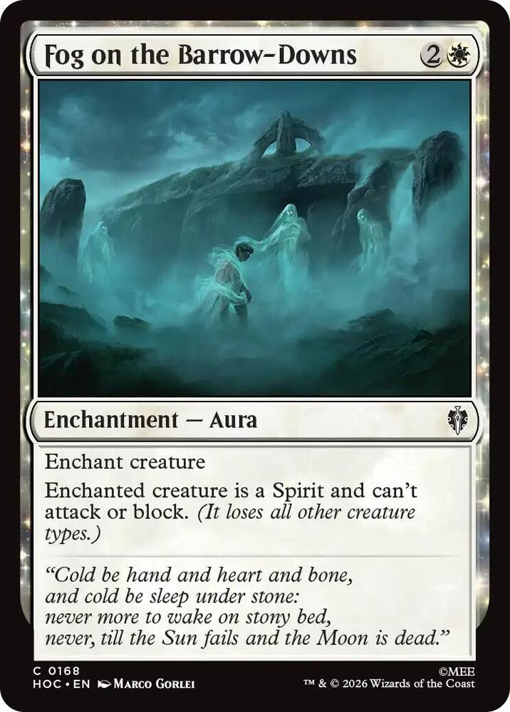 Fog on the Barrow-Downs (168) [The Hobbit: Eternal-Legal] | Boutique FDB TCG