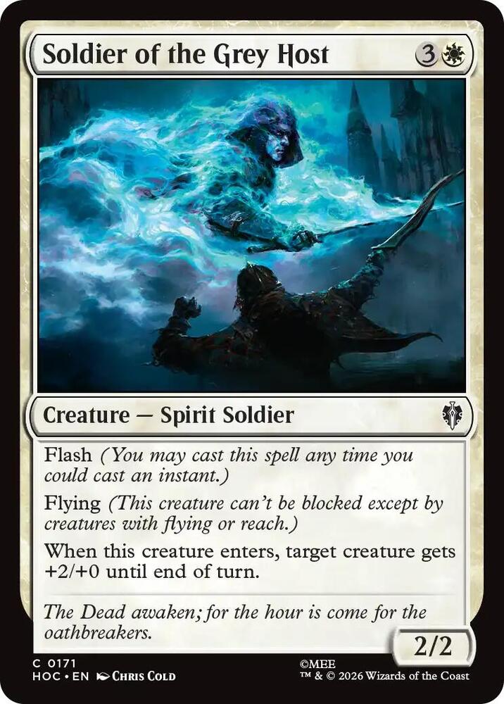 Soldier of the Grey Host (171) [The Hobbit: Eternal-Legal] | Boutique FDB TCG
