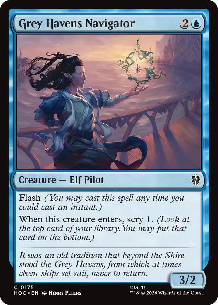 Grey Havens Navigator (175) [The Hobbit: Eternal-Legal] | Boutique FDB TCG