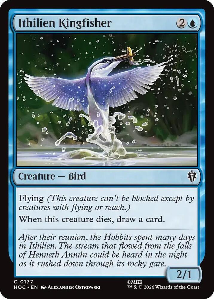 Ithilien Kingfisher (177) [The Hobbit: Eternal-Legal] | Boutique FDB TCG
