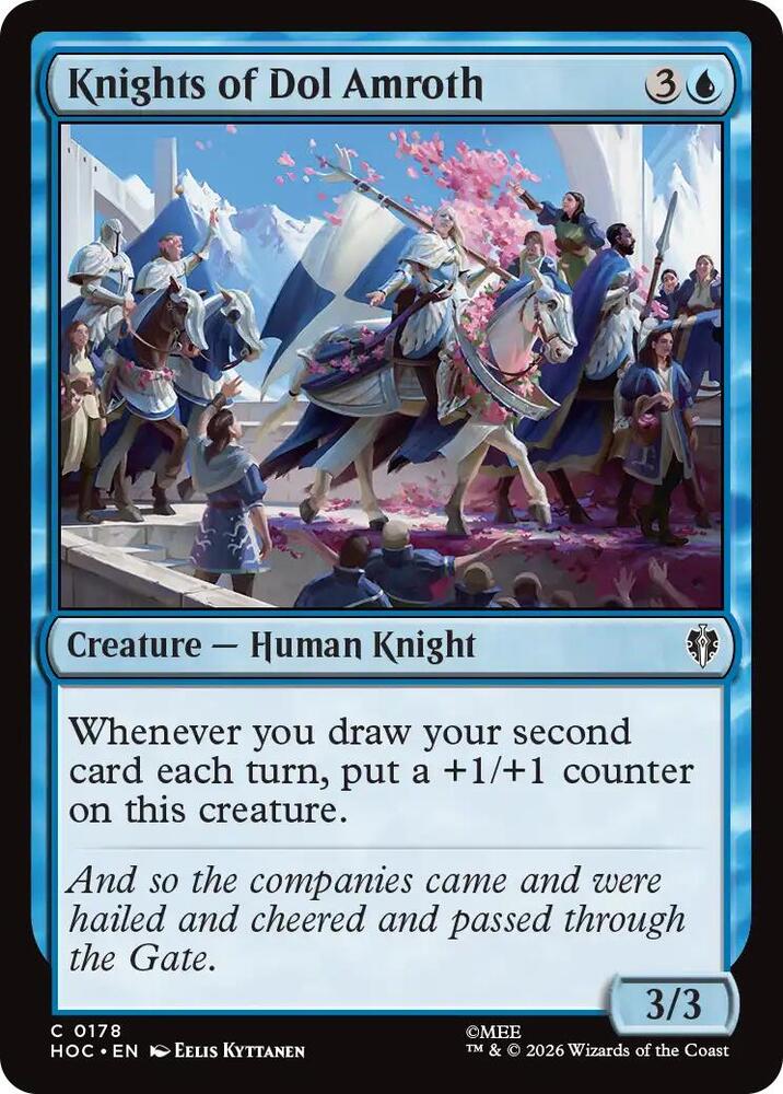 Knights of Dol Amroth (178) [The Hobbit: Eternal-Legal] | Boutique FDB TCG