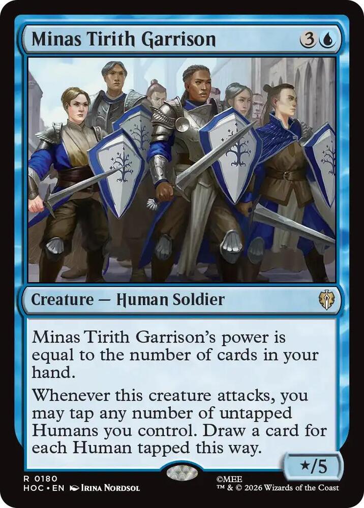 Minas Tirith Garrison (180) [The Hobbit: Eternal-Legal] | Boutique FDB TCG
