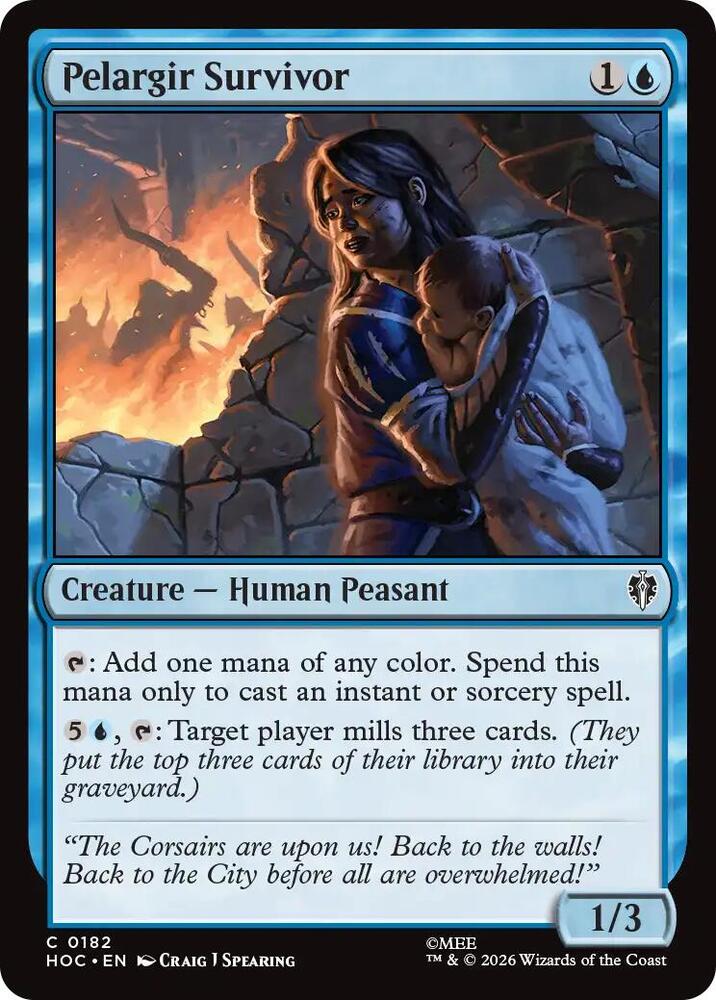 Pelargir Survivor (182) [The Hobbit: Eternal-Legal] | Boutique FDB TCG