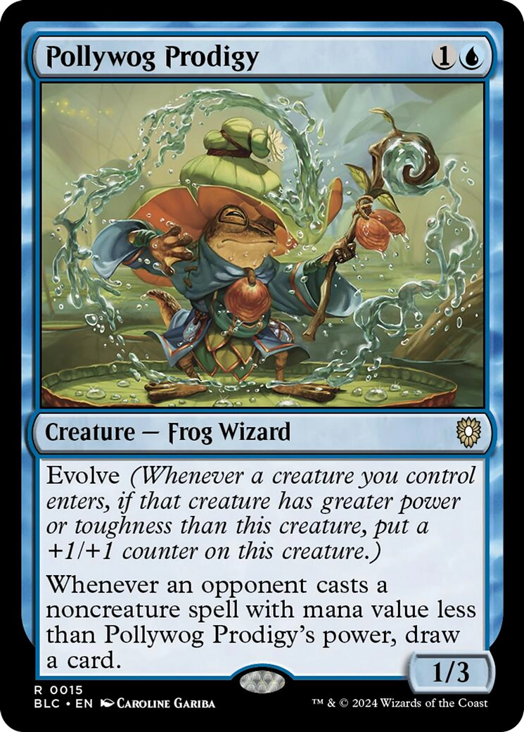 Pollywog Prodigy [Bloomburrow Commander] | Boutique FDB TCG