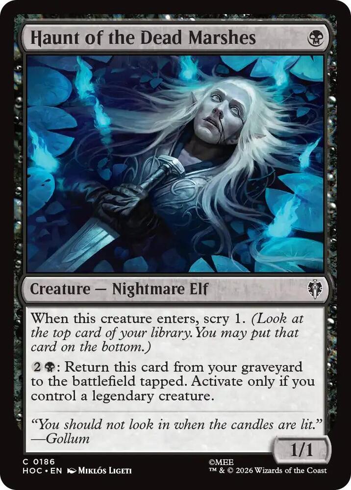 Haunt of the Dead Marshes (186) [The Hobbit: Eternal-Legal] | Boutique FDB TCG