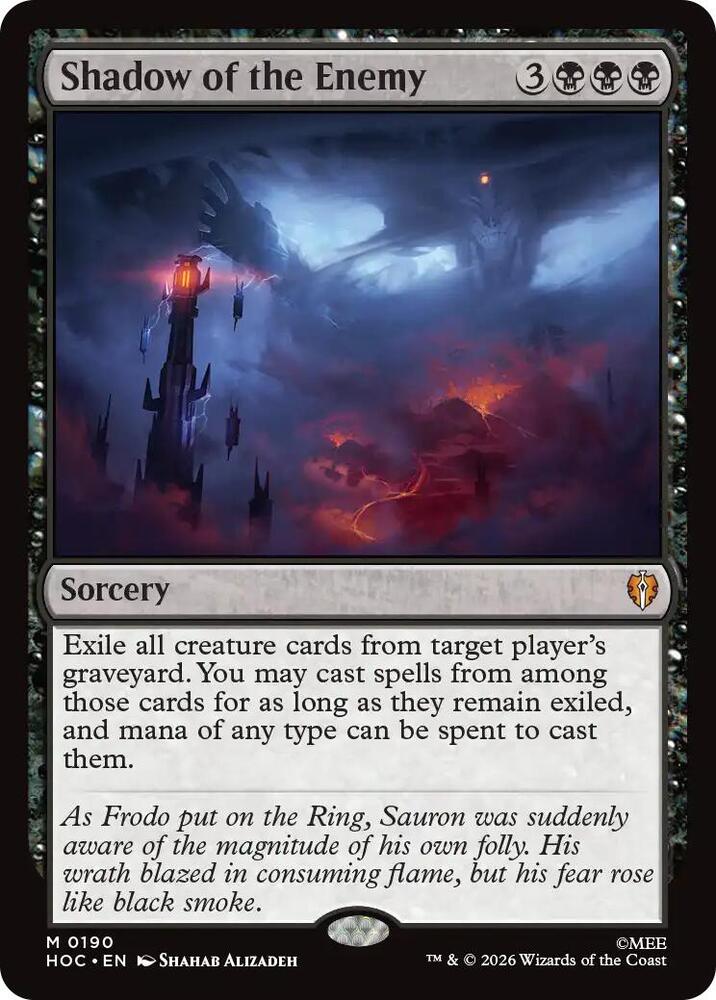 Shadow of the Enemy (190) [The Hobbit: Eternal-Legal] | Boutique FDB TCG