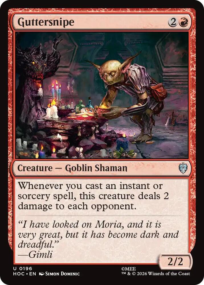 Guttersnipe (196) [The Hobbit: Eternal-Legal] | Boutique FDB TCG