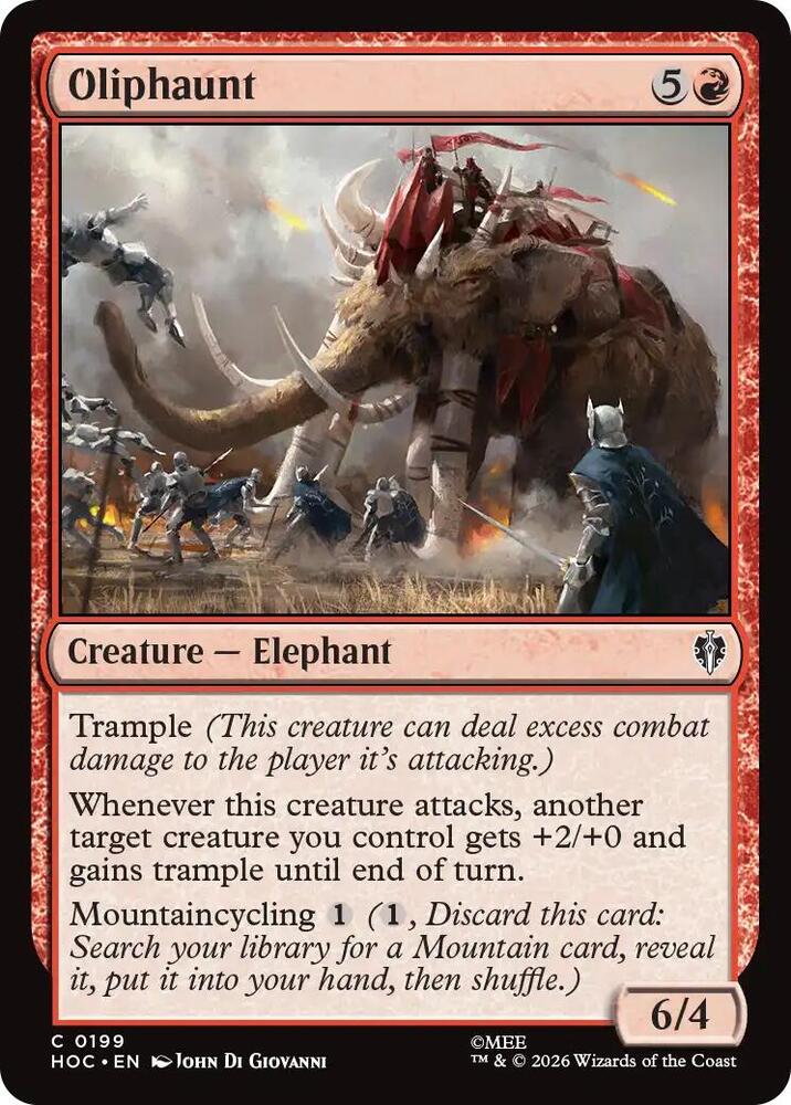 Oliphaunt (199) [The Hobbit: Eternal-Legal] | Boutique FDB TCG
