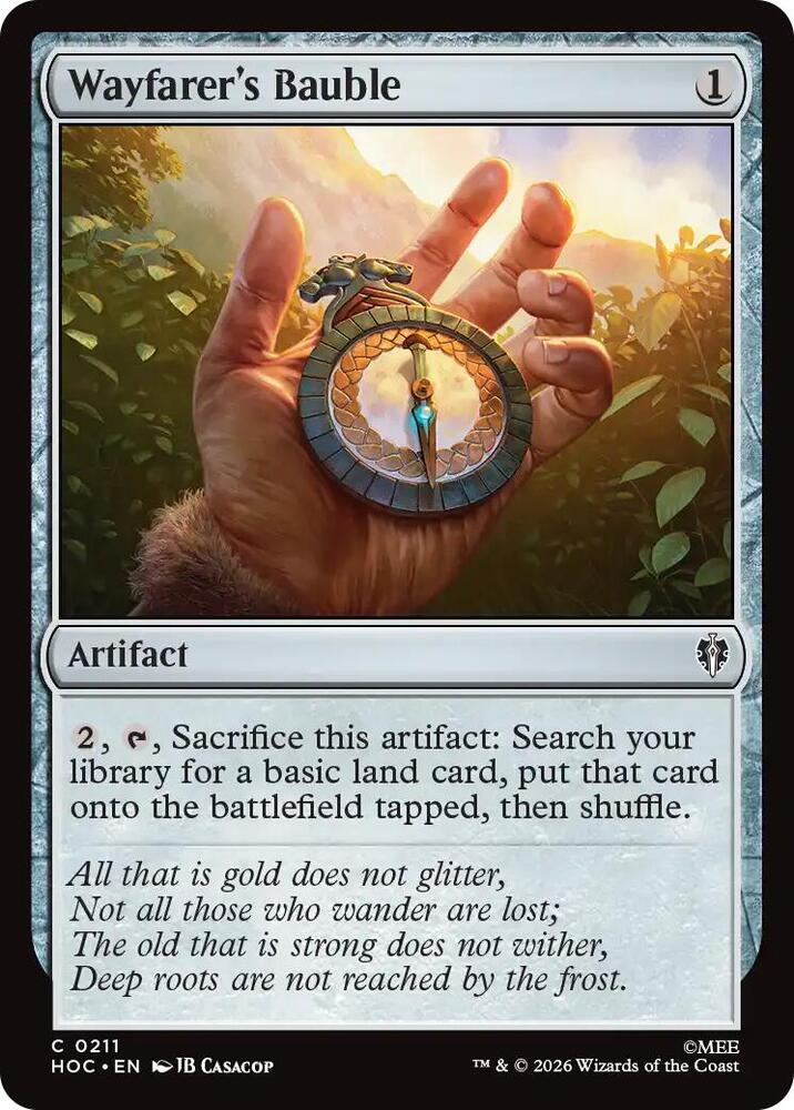 Wayfarer's Bauble (211) [The Hobbit: Eternal-Legal] | Boutique FDB TCG