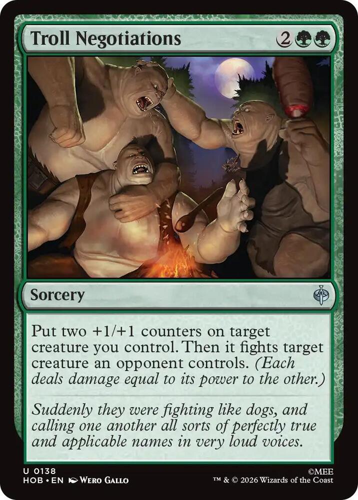 Troll Negotiations (138) [The Hobbit] | Boutique FDB TCG