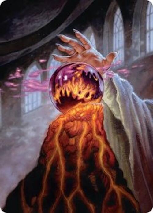 Palantir of Orthanc Art Card (37) [The Hobbit Art Series] | Boutique FDB TCG