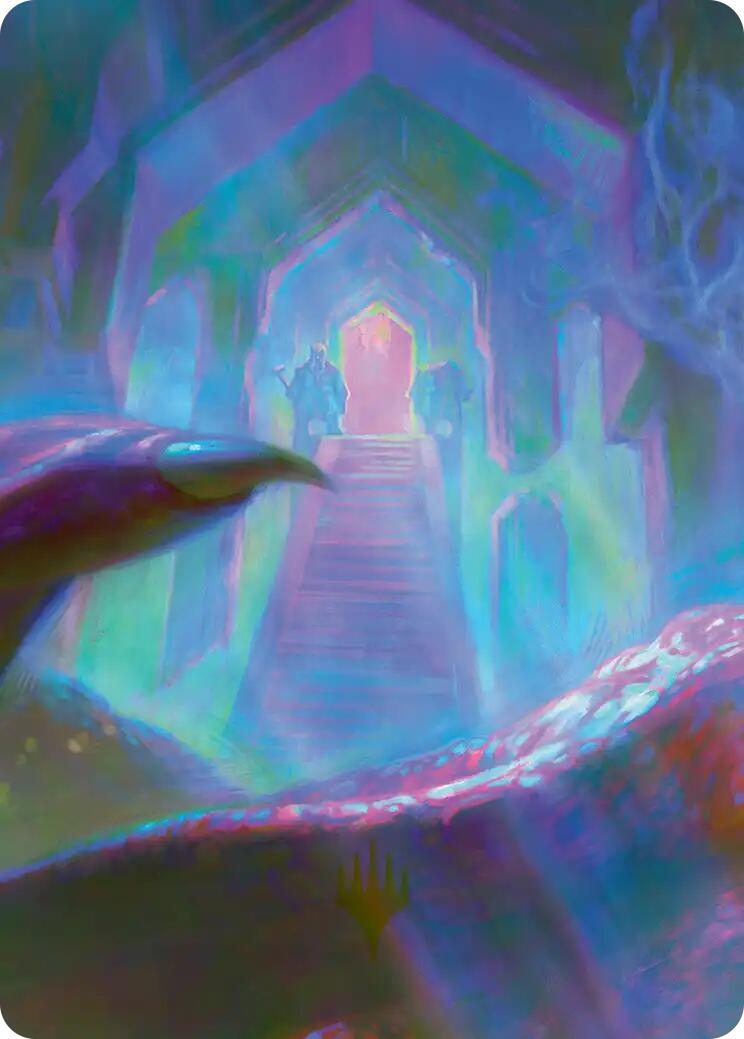 Dragon-Cursed Halls Art Card (8/12) [The Hobbit Art Series] | Boutique FDB TCG