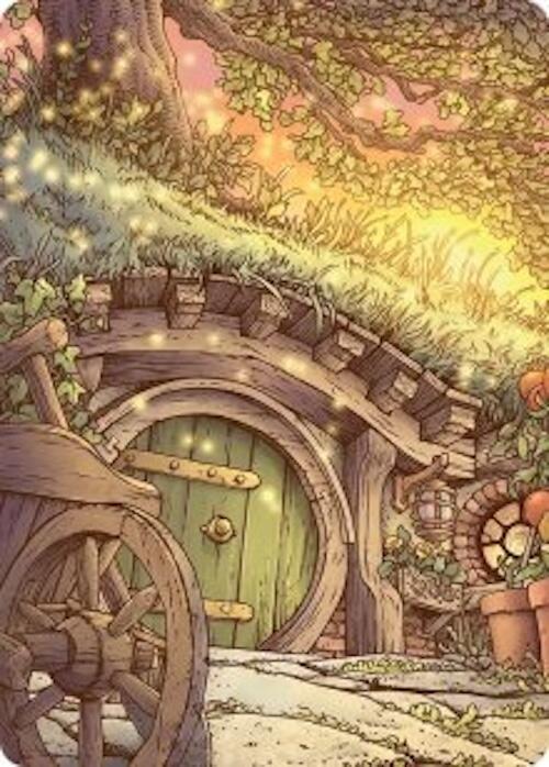 Plains (Summer) Art Card (45) [The Hobbit Art Series] | Boutique FDB TCG