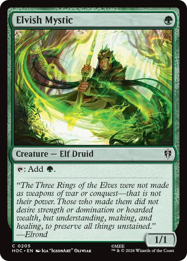 Elvish Mystic (205) [The Hobbit: Eternal-Legal] | Boutique FDB TCG