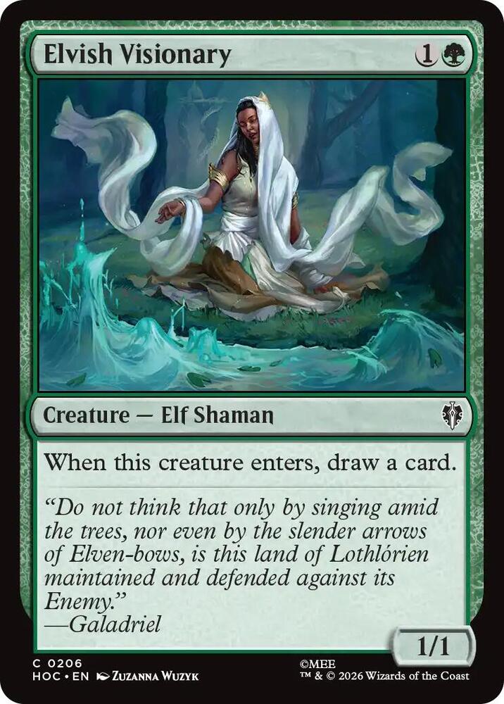 Elvish Visionary (206) [The Hobbit: Eternal-Legal] | Boutique FDB TCG
