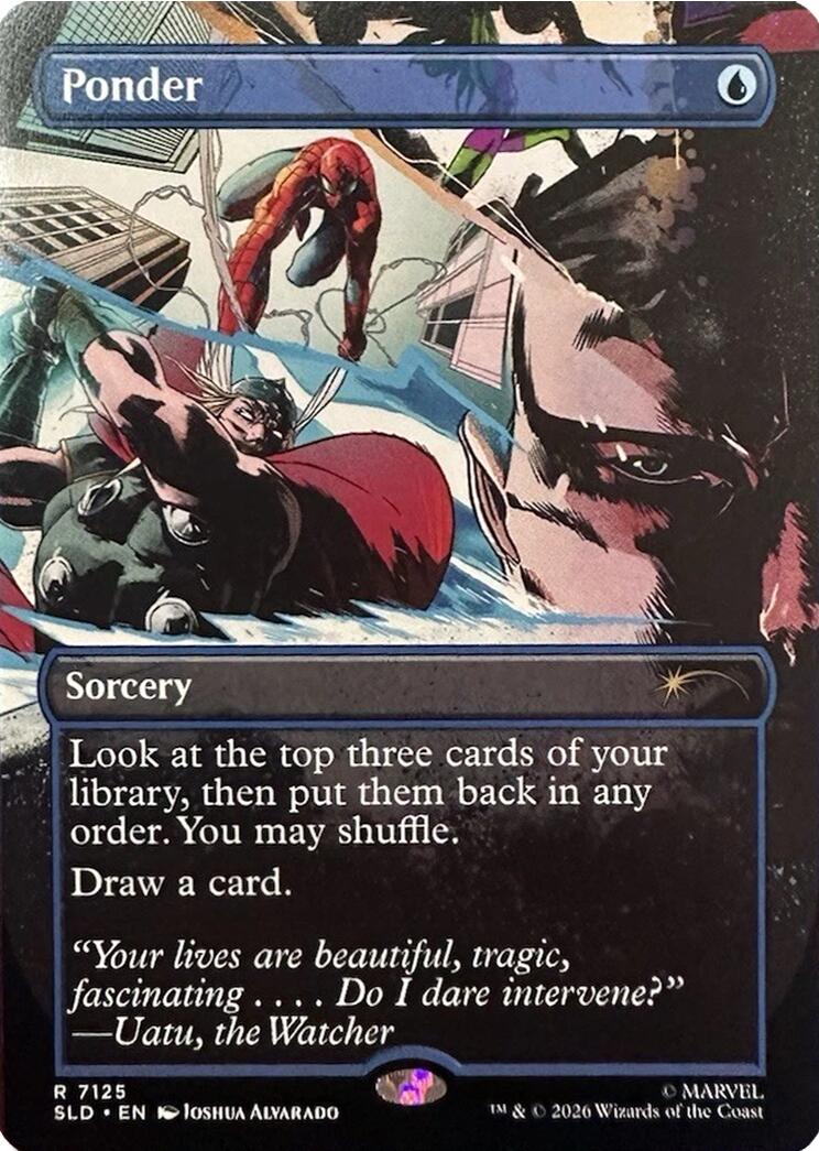 Ponder (7125) [Secret Lair Drop Series] | Boutique FDB TCG