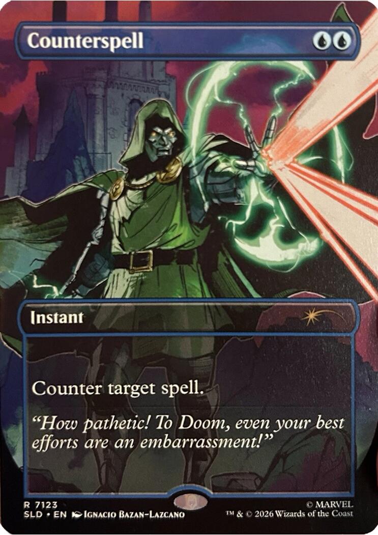 Counterspell (7123) [Secret Lair Drop Series] | Boutique FDB TCG