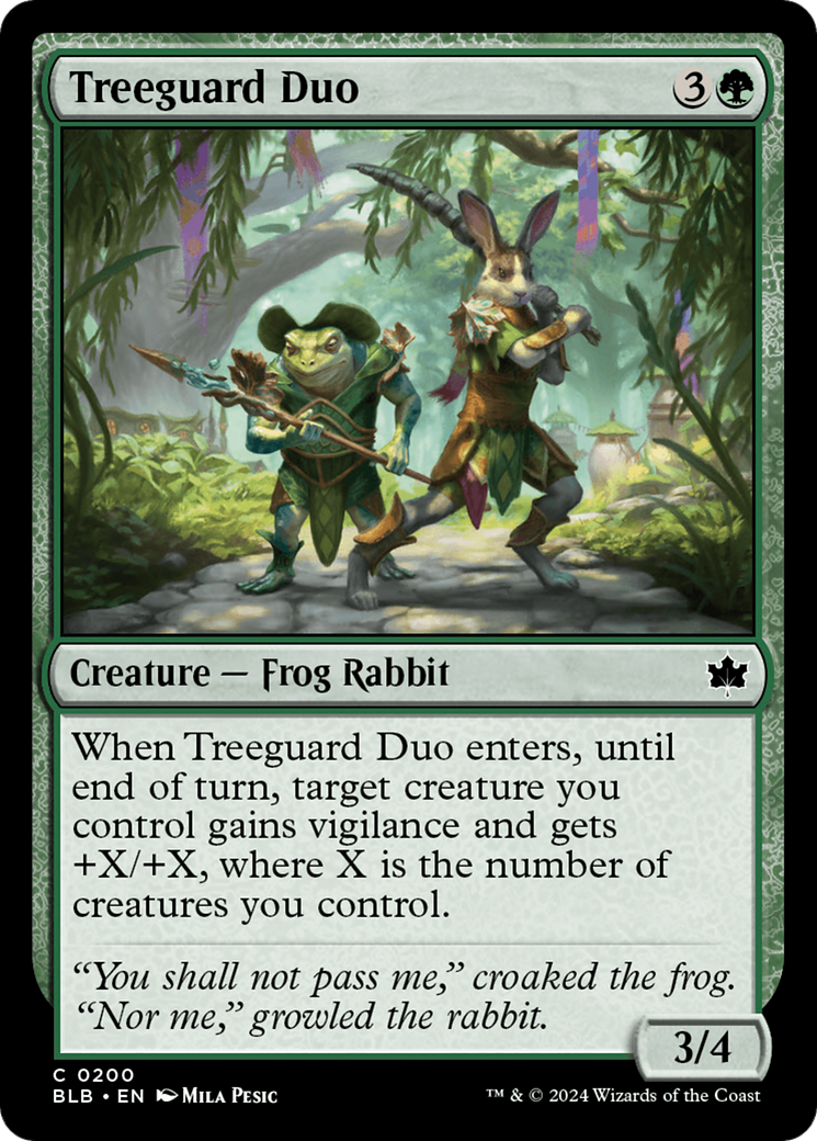 Treeguard Duo [Bloomburrow] | Boutique FDB TCG