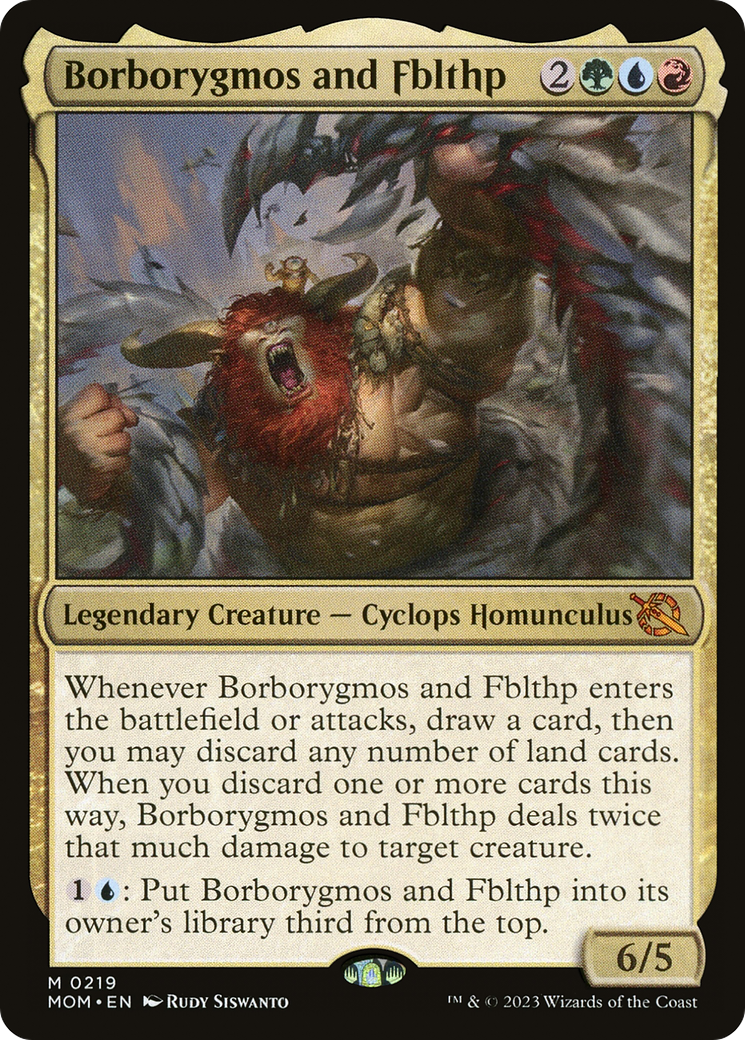 Borborygmos and Fblthp [March of the Machine] | Boutique FDB TCG