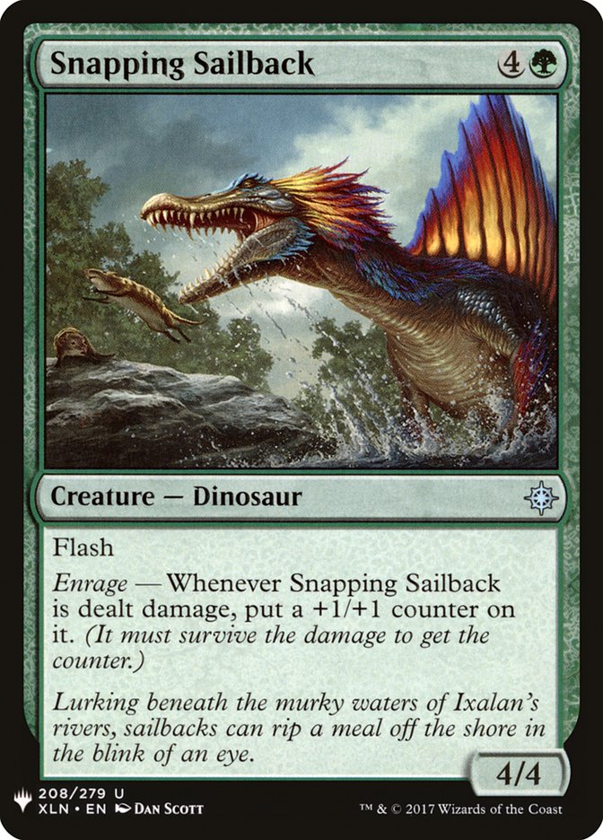 Snapping Sailback [Mystery Booster] | Boutique FDB TCG