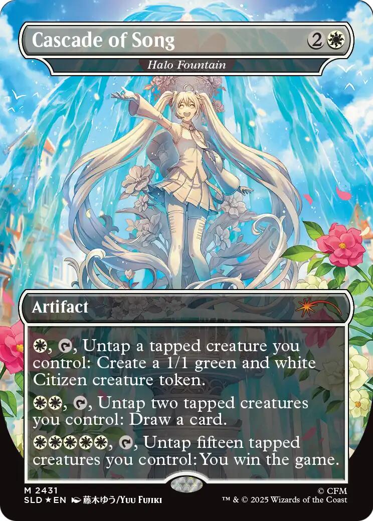 Cascade of Song - Halo Fountain [Secret Lair Drop Series] | Boutique FDB TCG