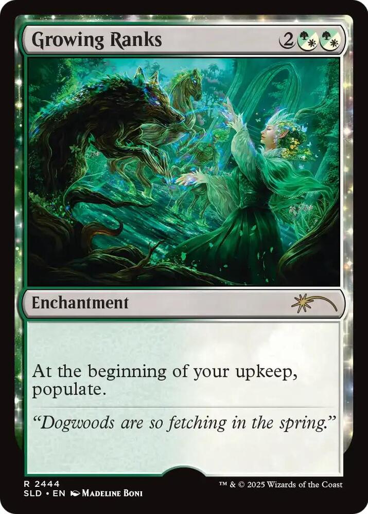 Growing Ranks (2444) [Secret Lair Drop] | Boutique FDB TCG