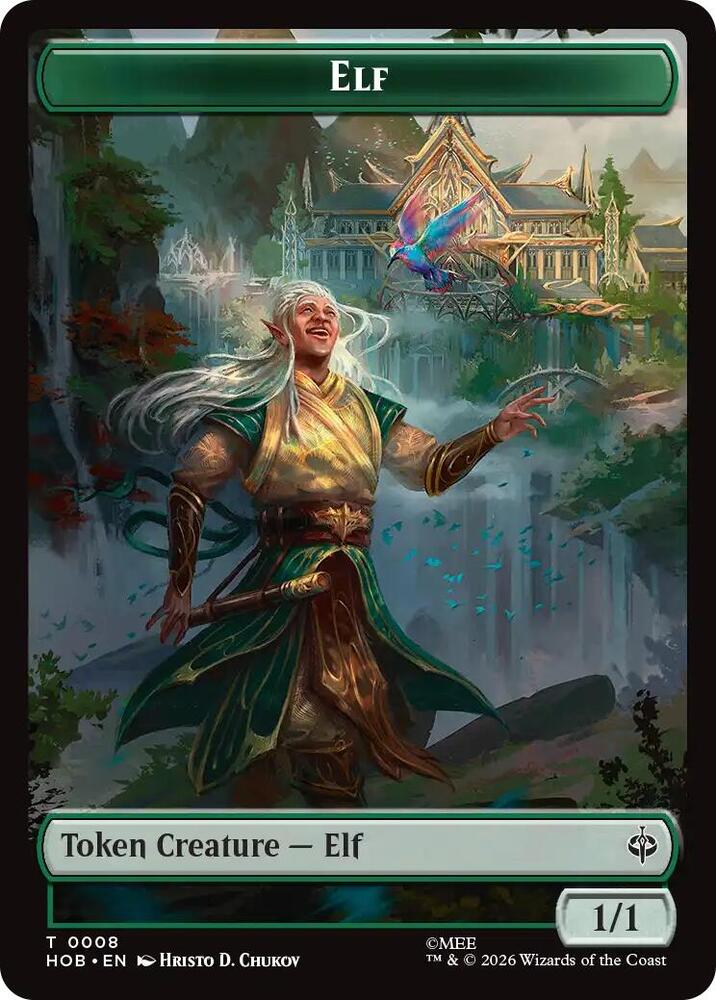 Elf // Dwarf Double-Sided Token (8 // 6) [The Hobbit] | Boutique FDB TCG