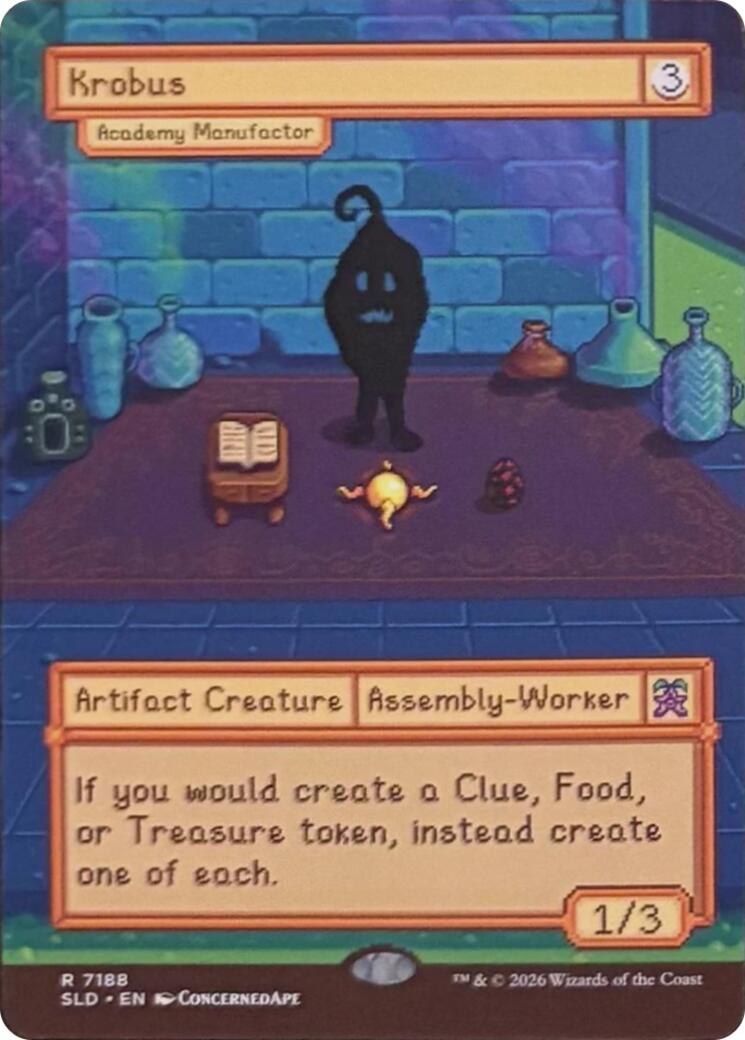 Krobus - Academy Manufactor [Secret Lair Drop Series] | Boutique FDB TCG