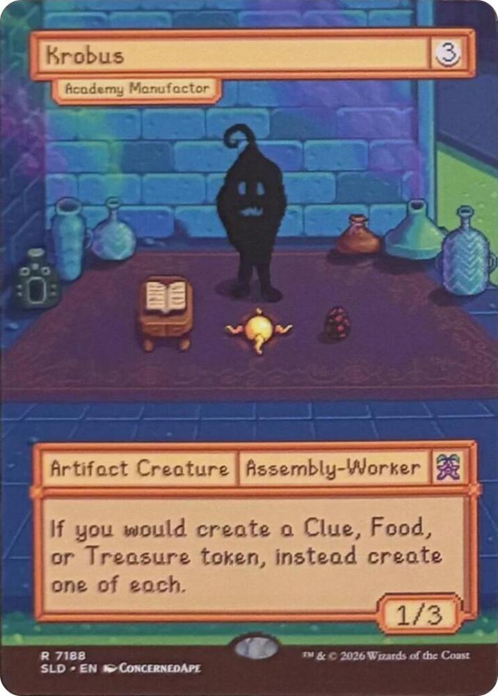 Krobus - Academy Manufactor (7188) [Secret Lair Drop] | Boutique FDB TCG