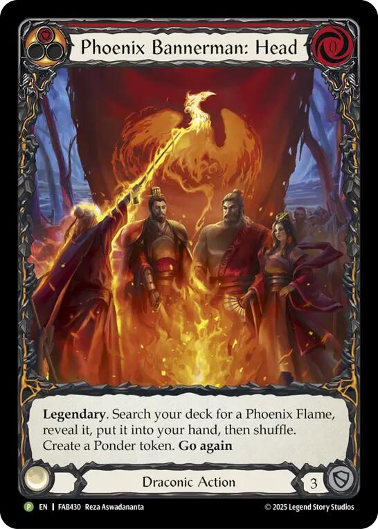 Phoenix Bannerman: Head [FAB430] (Promo)  Cold Foil | Boutique FDB TCG