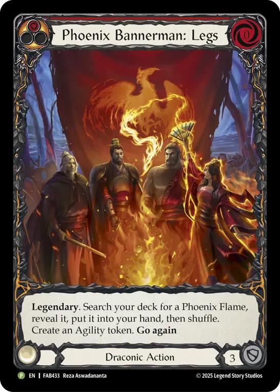 Phoenix Bannerman: Legs [FAB433] (Promo)  Cold Foil | Boutique FDB TCG