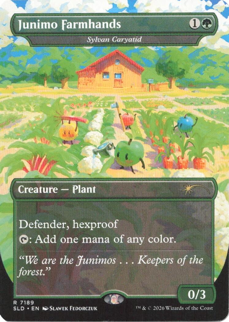Junimo Farmhands - Sylvan Caryatid [Secret Lair Drop Series] | Boutique FDB TCG