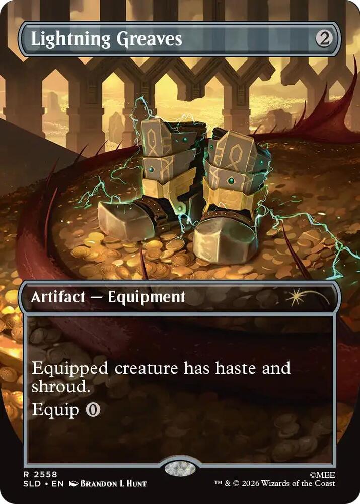 Lightning Greaves (2558) [Secret Lair Drop] | Boutique FDB TCG