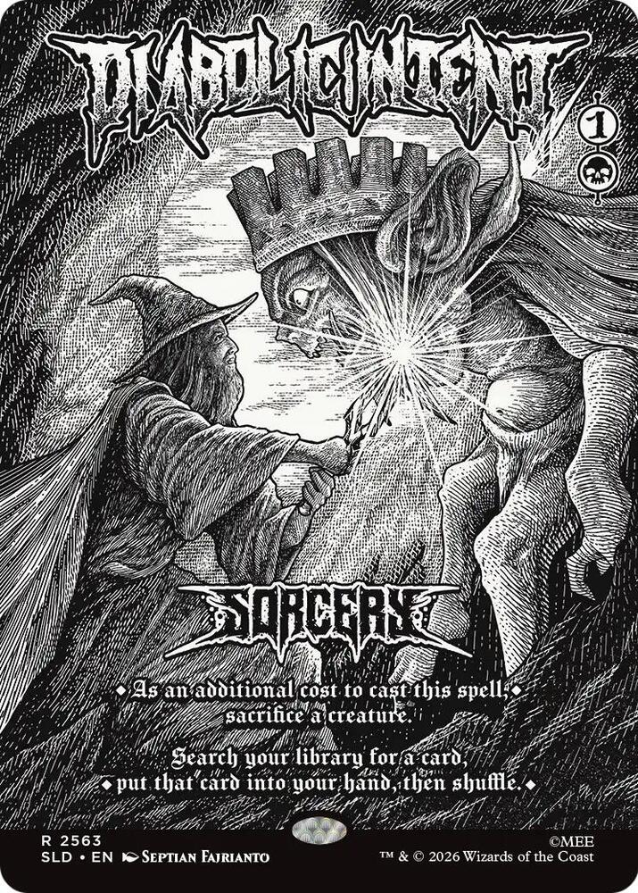Diabolic Intent (2563) [Secret Lair Drop] | Boutique FDB TCG
