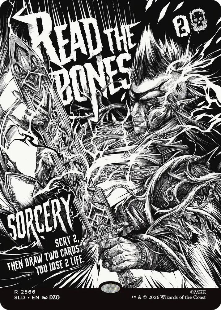 Read the Bones (2566) [Secret Lair Drop] | Boutique FDB TCG