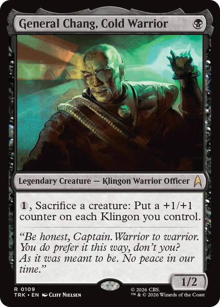 General Chang, Cold Warrior (109) [Star Trek] | Boutique FDB TCG