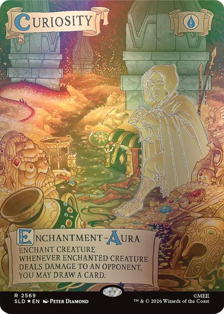 Curiosity (2569) (Out Of Sight Foil) [Secret Lair Drop] | Boutique FDB TCG