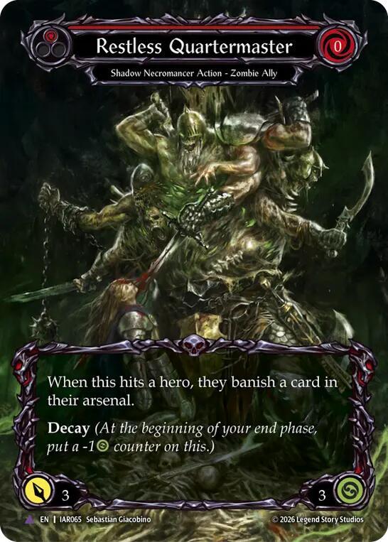 Restless Quartermaster (Marvel) (IAR065) [Usurp the Shadow Throne] | Boutique FDB TCG