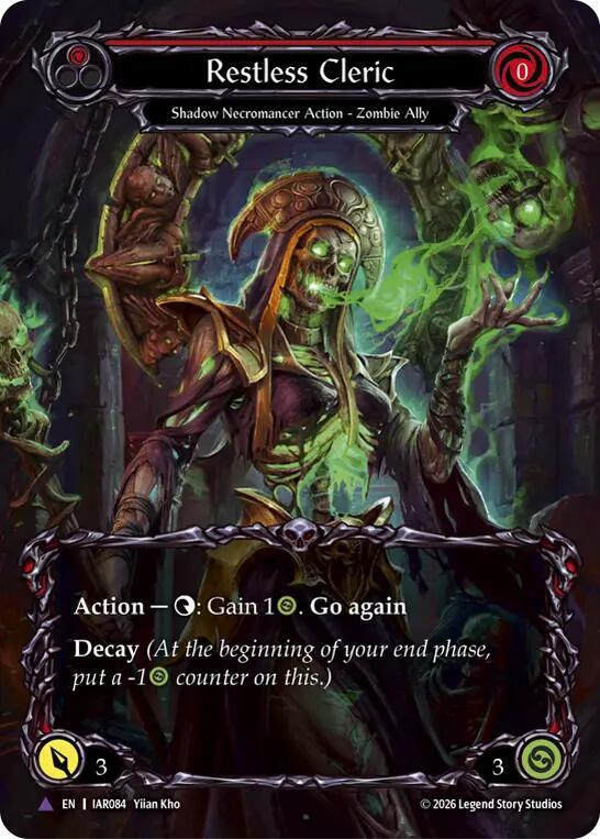 Restless Cleric (Marvel) (IAR084) [Usurp the Shadow Throne] | Boutique FDB TCG