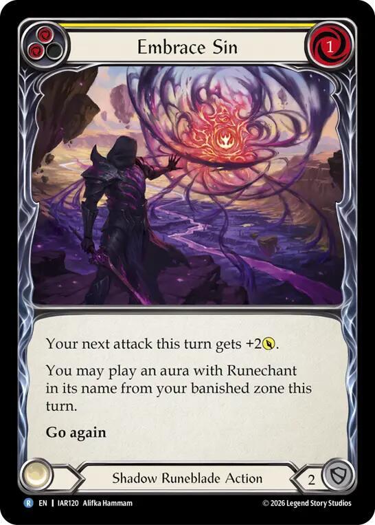 Embrace Sin (IAR120) [Usurp the Shadow Throne] | Boutique FDB TCG