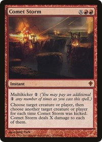 Comet Storm (Oversized) [Oversize Cards] | Boutique FDB TCG