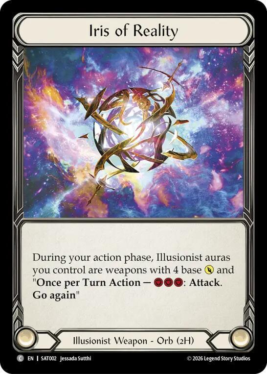 Iris of Reality (SAT002) [Silver Age: Usurp the Shadow Throne] | Boutique FDB TCG