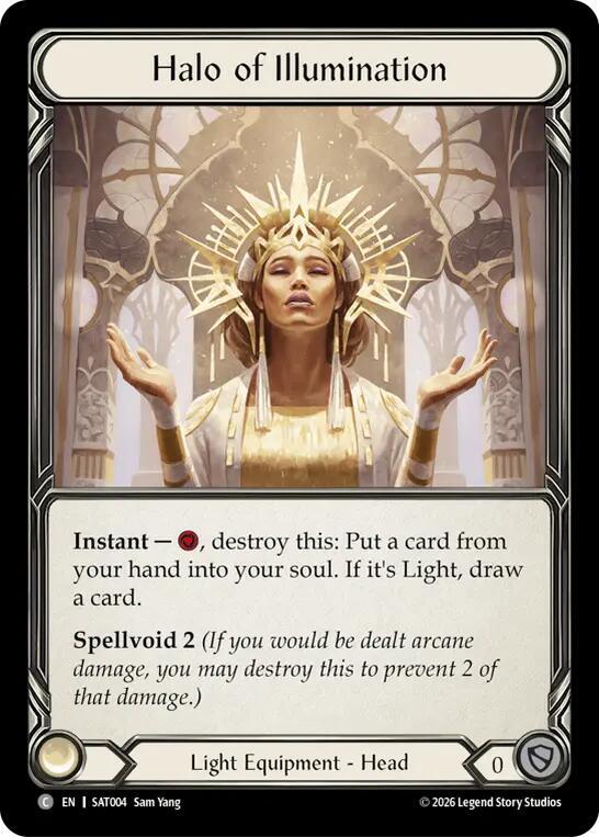 Halo of Illumination (SAT004) [Silver Age: Usurp the Shadow Throne] | Boutique FDB TCG
