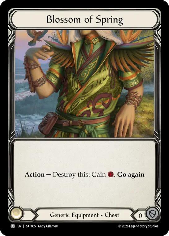 Blossom of Spring (SAT005) [Silver Age: Usurp the Shadow Throne] | Boutique FDB TCG